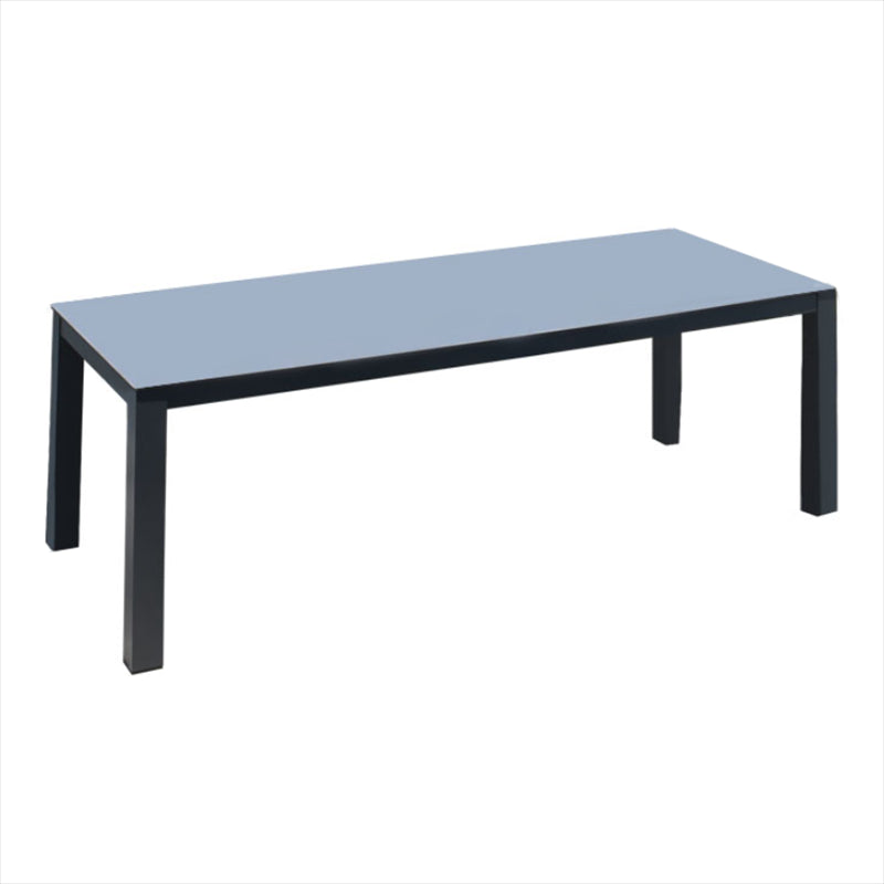 Industrial Aluminum Frame Patio Table Water and Fire Resistant Patio Table