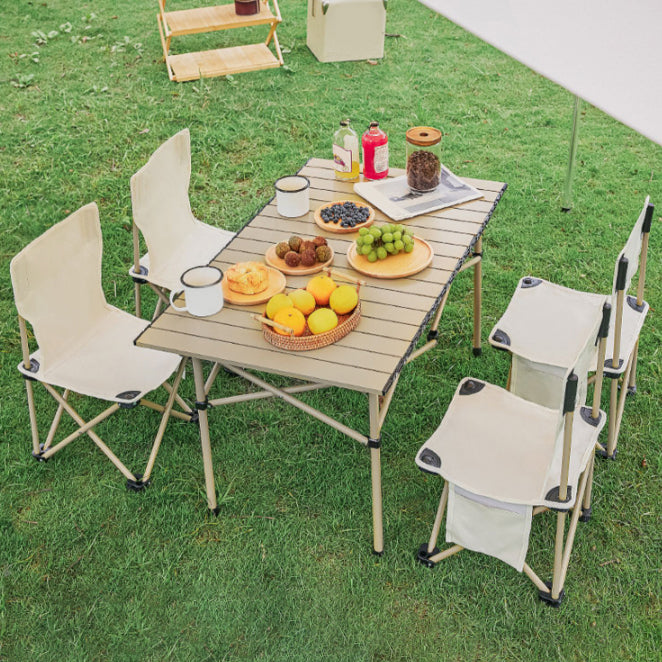 Outdoor Removable Camping Table Modern Aluminum Foldable Camping Table