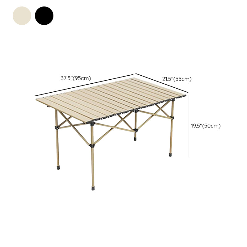 Outdoor Removable Camping Table Modern Aluminum Foldable Camping Table