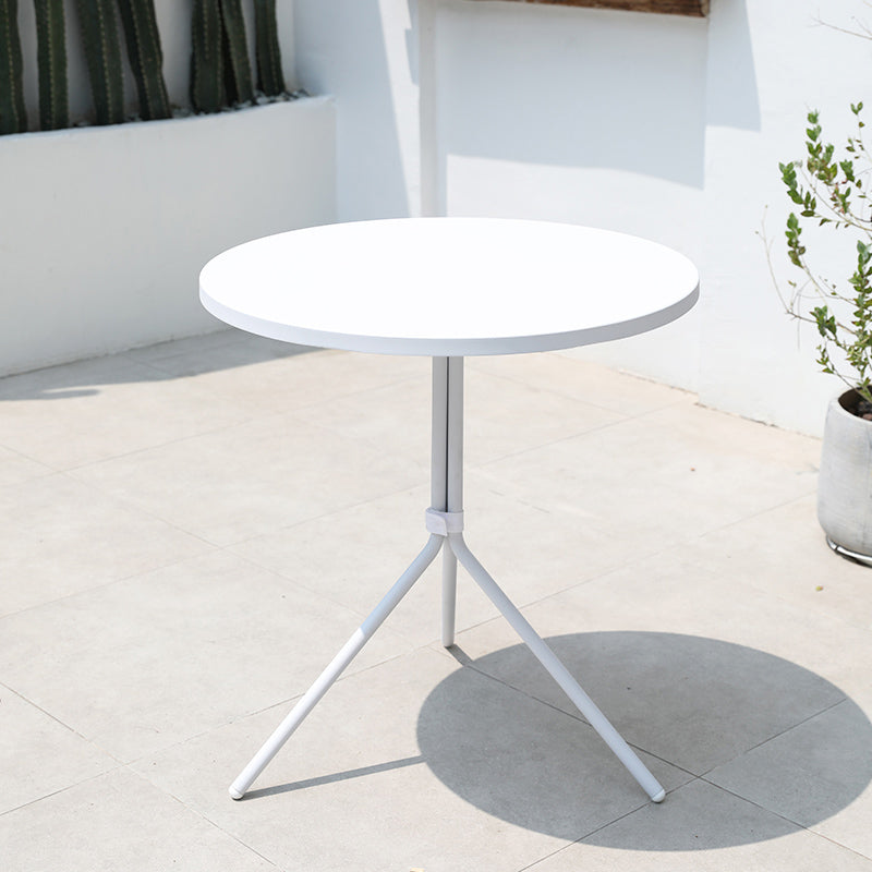 Contemporary Round/Square Bistro Table Aluminum Water Resistant Patio Table