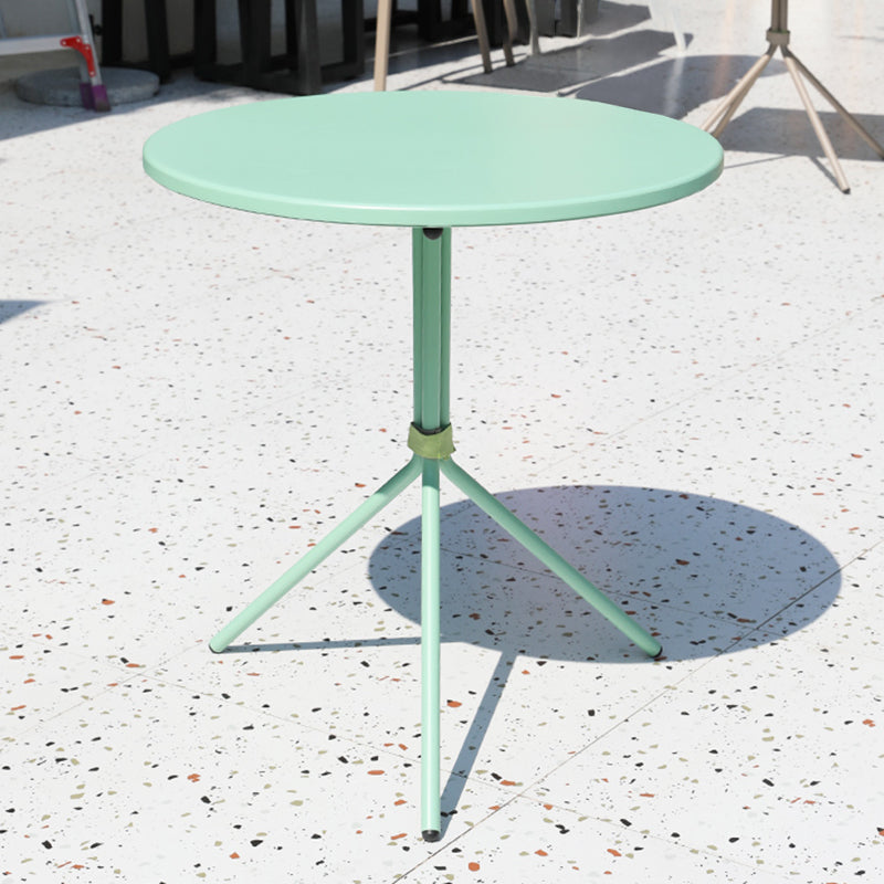 Contemporary Round/Square Bistro Table Aluminum Water Resistant Patio Table