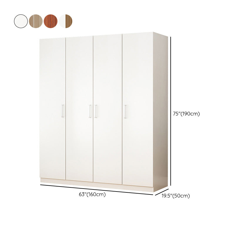 Manufactured Wood Kids Closet Modern Cloth Rod Included Kid's Wardrobe for Bedroom