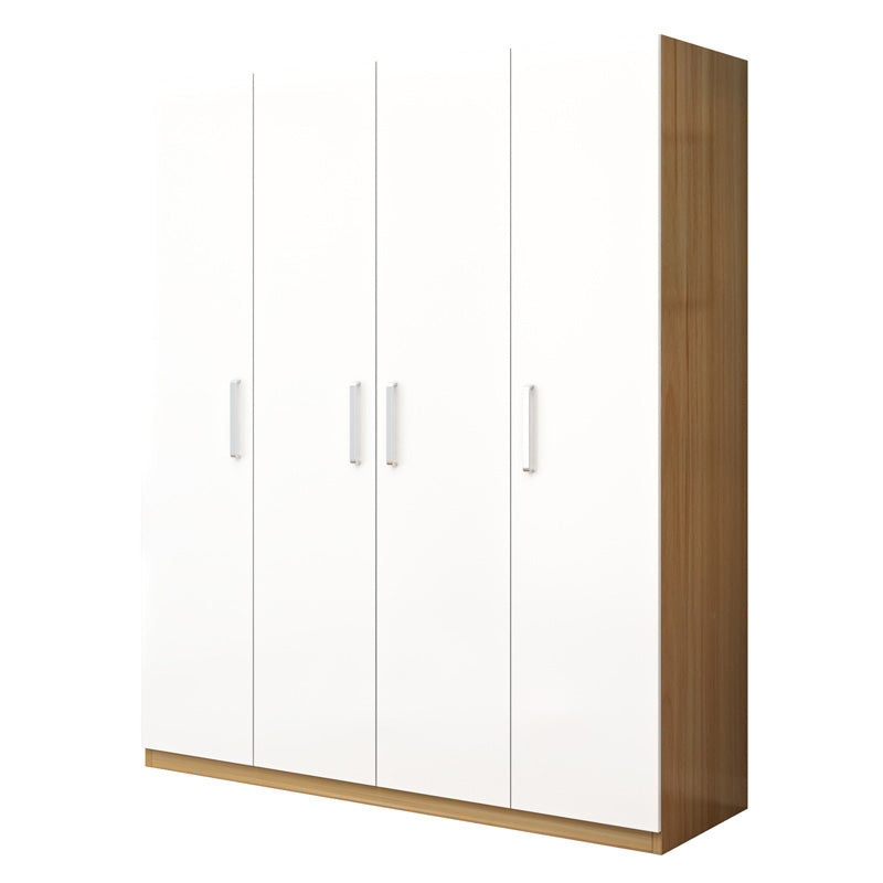 Manufactured Wood Kids Closet Modern Cloth Rod Included Kid's Wardrobe for Home