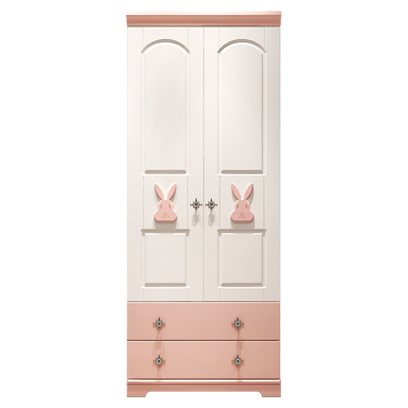 Manufactured Wood Kids Closet Modern Soft Close Drawer Wardrobe Closet for Bedroom