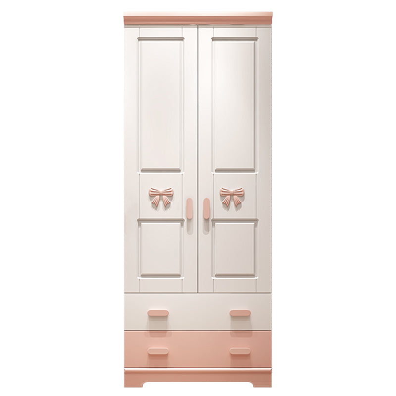 Manufactured Wood Kids Closet Modern Soft Close Drawer Wardrobe Closet for Bedroom