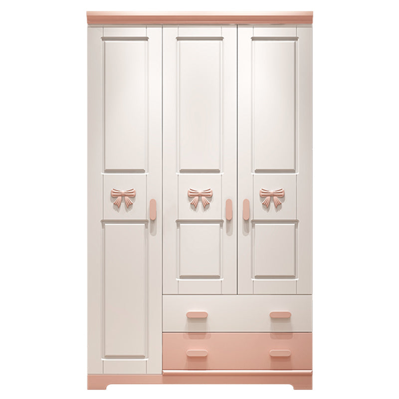 Manufactured Wood Kids Closet Modern Soft Close Drawer Wardrobe Closet for Bedroom