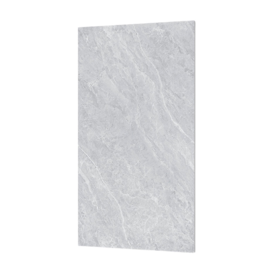 Rectangular Ceramic Polished Straight Edge Singular Tile Marble Look Bathroom Floor