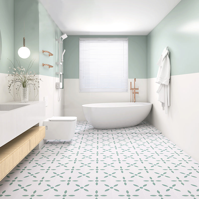 Square Ceramic Matte Floor and Wall Tile Moroccan Bathroom Floor