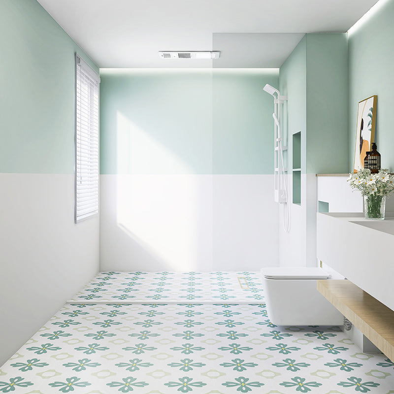 Square Ceramic Matte Floor and Wall Tile Moroccan Bathroom Floor