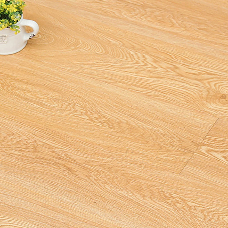 Modern Wood Laminate Flooring Stain Resistant Laminate Plank Flooring Set of 7