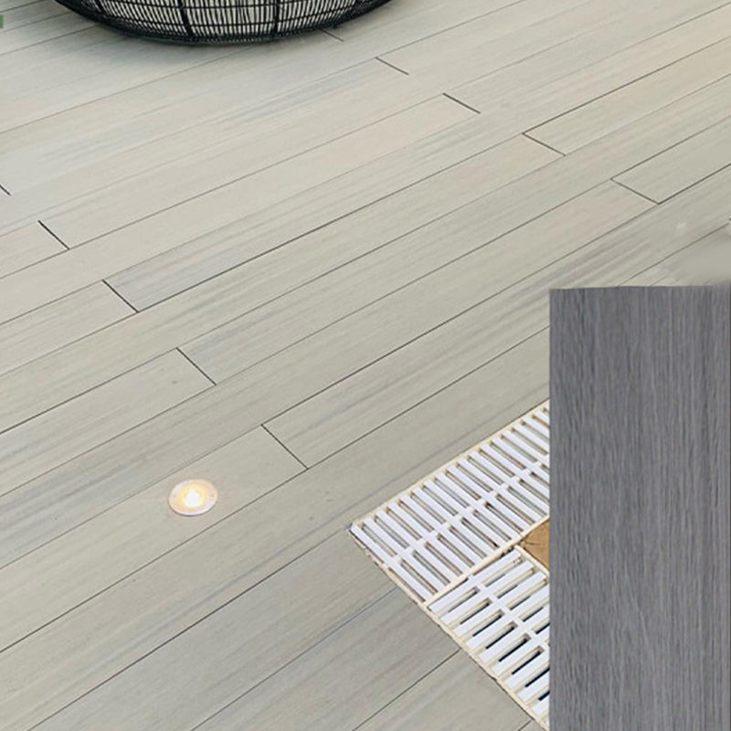 Contemporary Click Lock Wooden Floor Smooth Engineered Floor Tile for Patio Garden