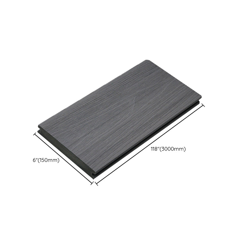 Contemporary Click Lock Wooden Floor Smooth Engineered Floor Tile for Patio Garden