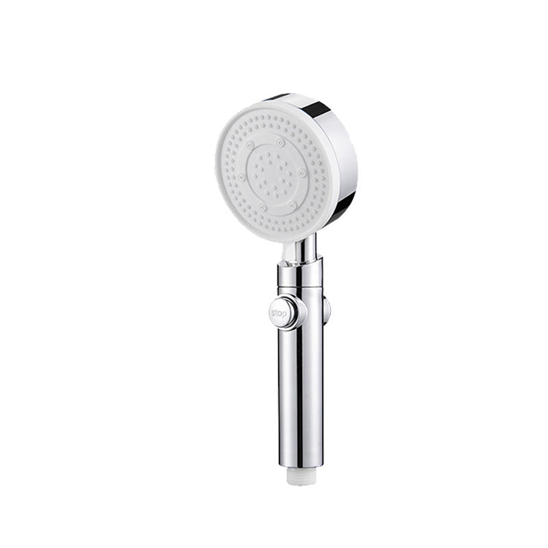 Contemporary Hand Shower Plastic Round Hand Shower with Self-Cleaning