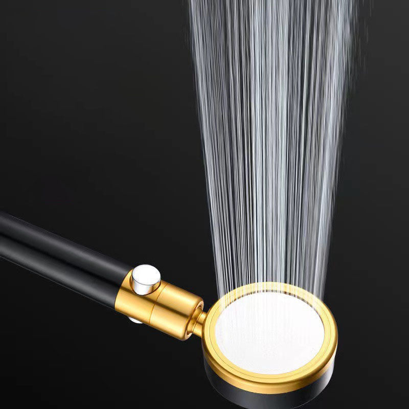 Modern Metal Handheld Shower Head Round Water Filtration Shower Heads