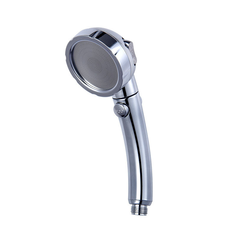 Contemporary Shower Combo Handheld Shower Head Plastic Wall-Mount Round Shower Head Combo