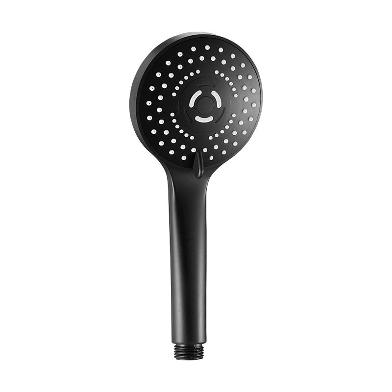 Plastic Hand Shower Adjustable Spray Pattern Hand Shower with Round Shape