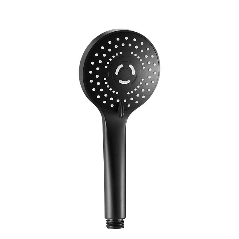 Plastic Hand Shower Adjustable Spray Pattern Hand Shower with Round Shape