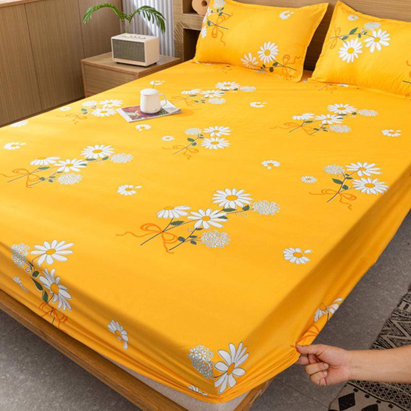 Cartoon Printed Fitted Sheet Polyester Twill Breathable Fade Resistant Printed Sheet