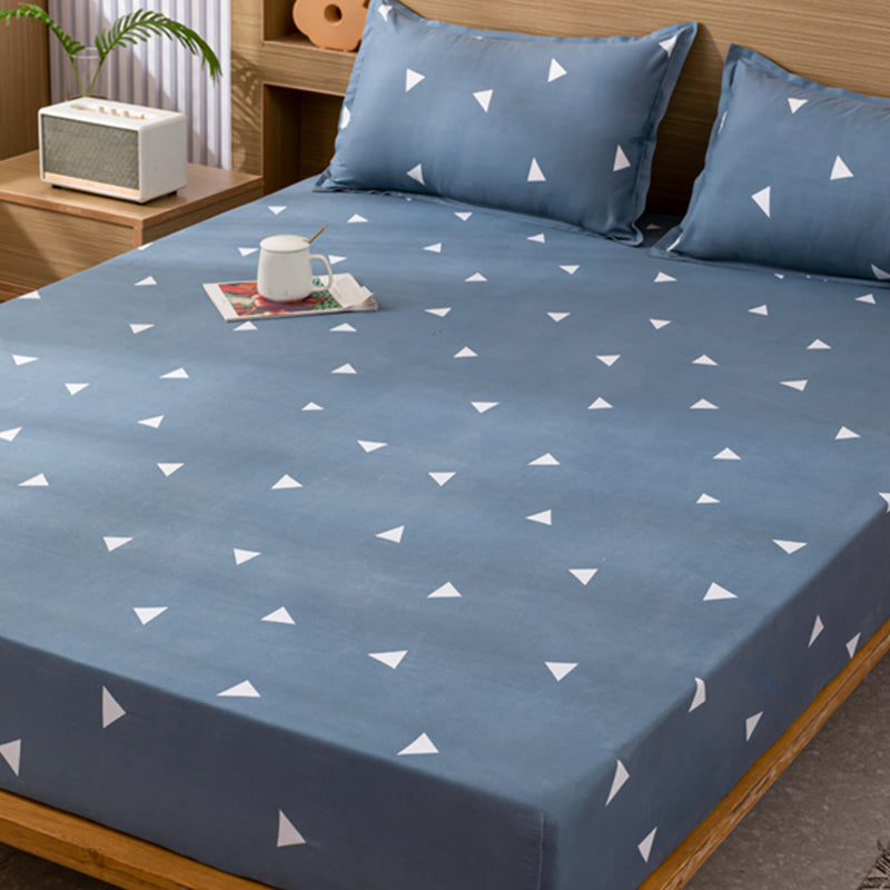 Cartoon Printed Fitted Sheet Polyester Twill Breathable Fade Resistant Printed Sheet