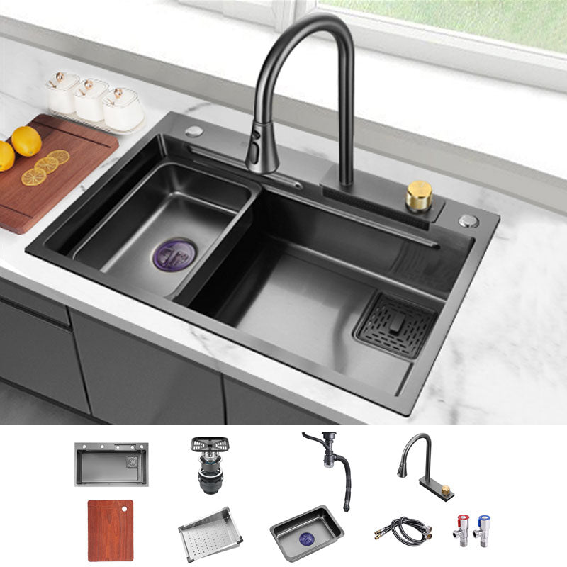 Modern Kitchen Sink Single Basin Kitchen Sink with Soundproofing