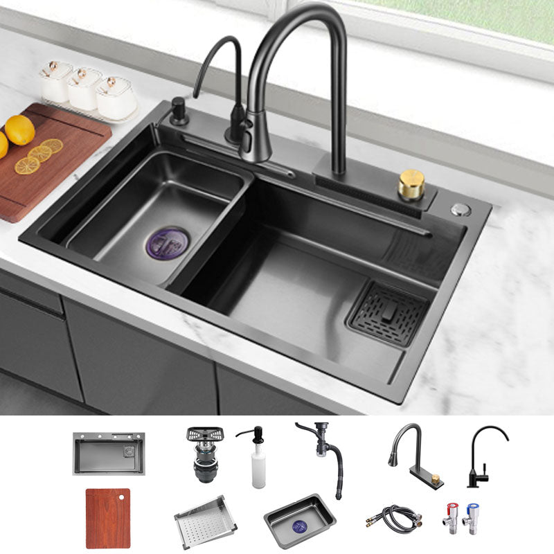 Modern Kitchen Sink Single Basin Kitchen Sink with Soundproofing