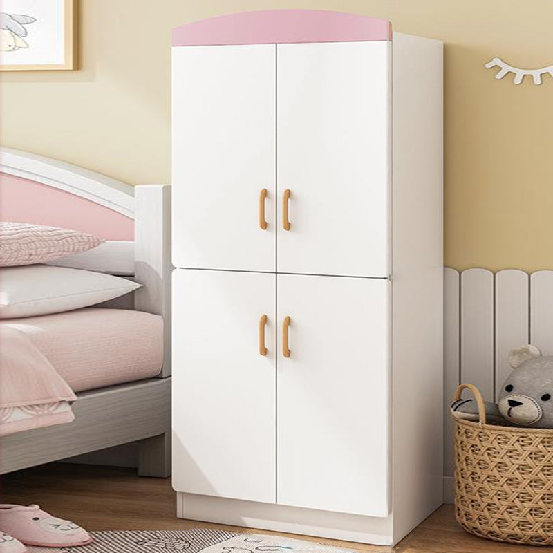 Manufactured Wood Kids Closet Modern Bedroom Wardrobe Closet with Cloth Rod