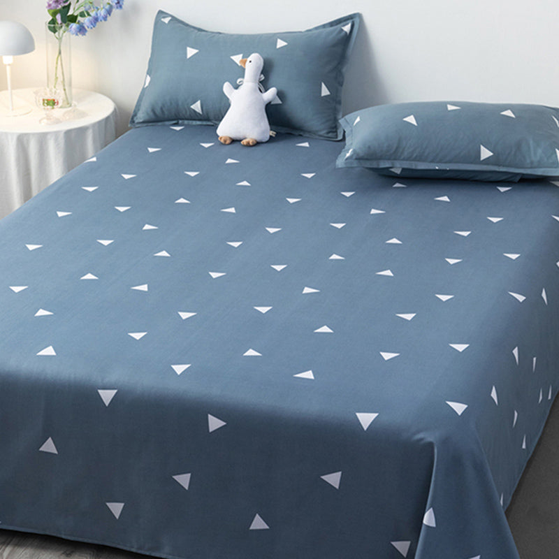 Cartoon Printed Bed Sheet Polyester Twill Non-Pilling Fade Resistant Sheet