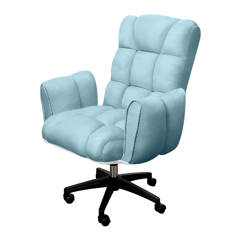 Armless Modern Desk Chair No Distressing Ergonomic Office Chair