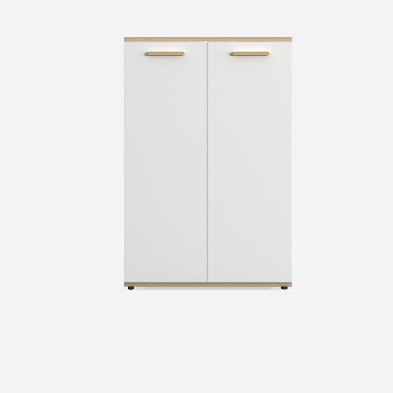 Scandinavian Lateral File Cabinet Wood Filing Cabinet for Home Office