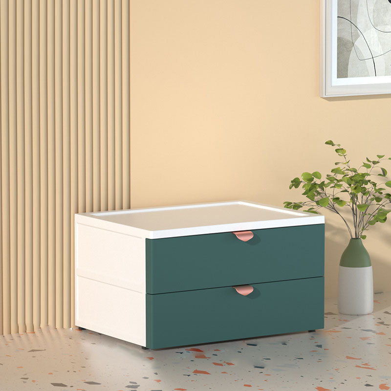 Modern Nordic File Cabinet Lateral Plastic Filing Cabinet with Drawers