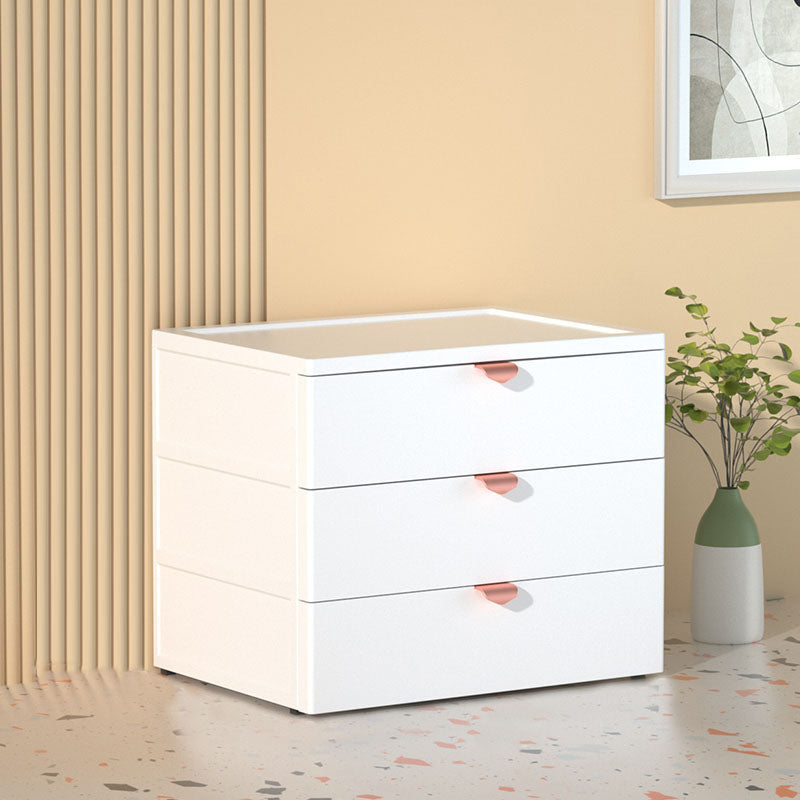 Modern Nordic File Cabinet Lateral Plastic Filing Cabinet with Drawers