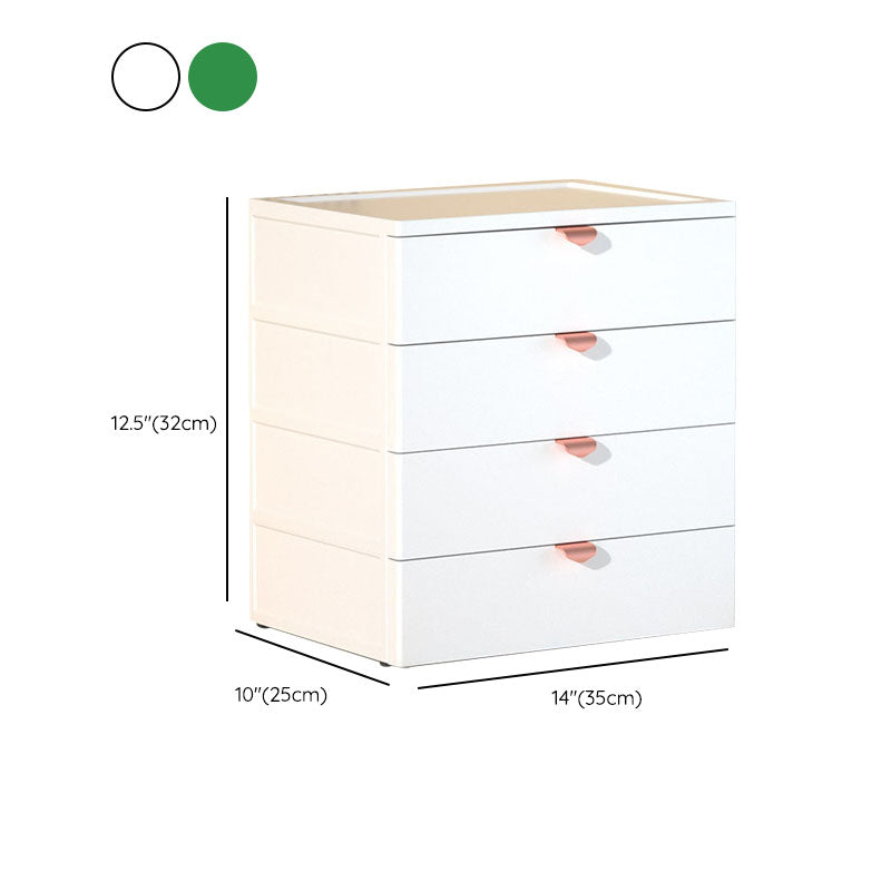 Modern Nordic File Cabinet Lateral Plastic Filing Cabinet with Drawers