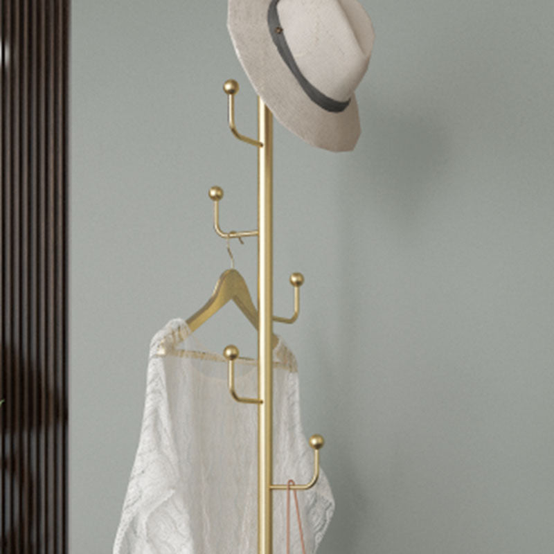 Luxurious Coat Rack Living Room Metal Coat Rack with Coat Hooks