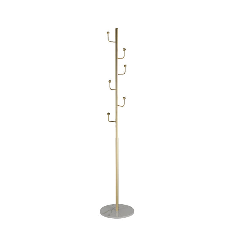 Luxurious Coat Rack Living Room Metal Coat Rack with Coat Hooks