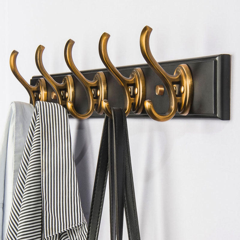 Gorgeous Metal Coat Hanger Wall-Mounted Coat Rack with Coat Hooks