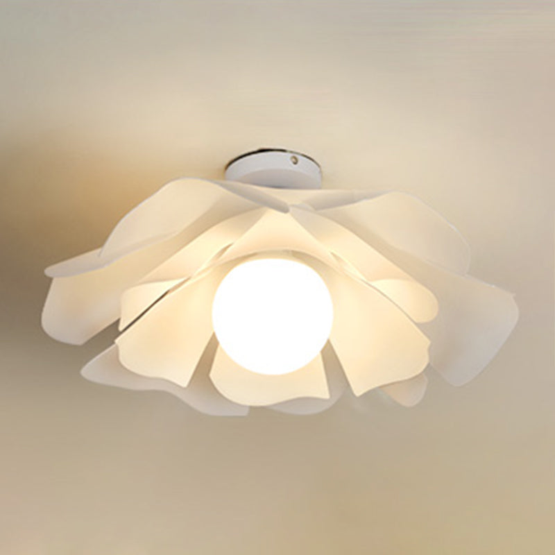 Modern Simplicity Ceiling Lamp Household Acrylic Flush Mount Light Fixture for Bedroom