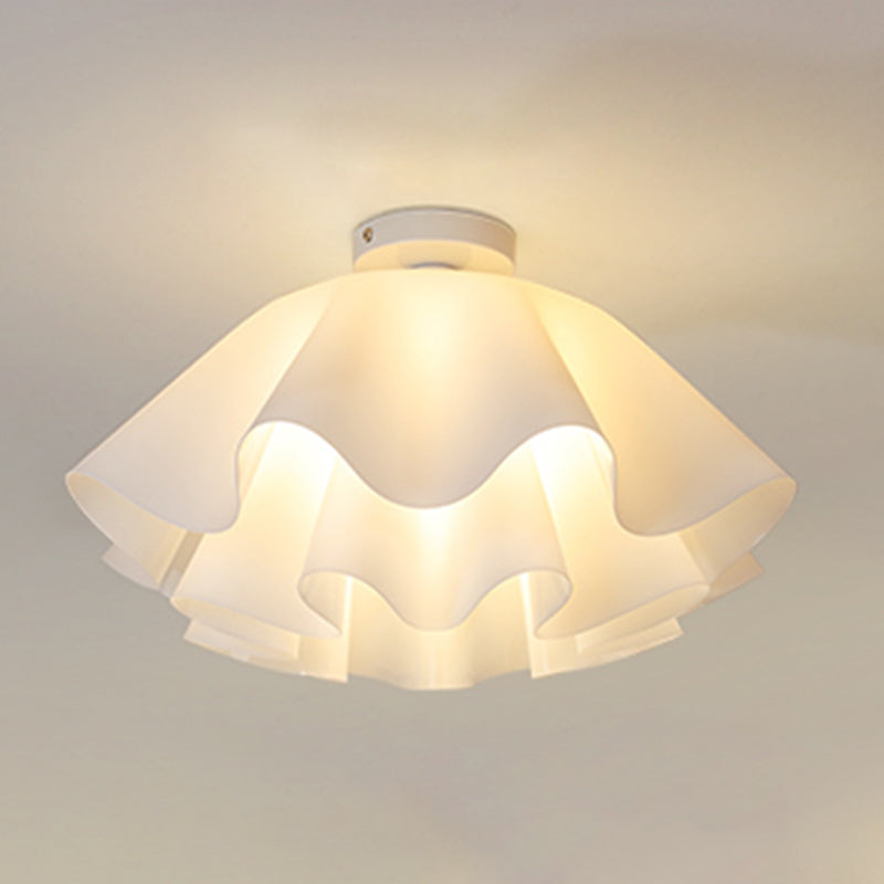 Modern Simplicity Ceiling Lamp Household Acrylic Flush Mount Light Fixture for Bedroom