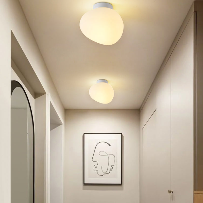 Modern Simplicity Ceiling Lamp Household Flush Mount Light Fixture for Bedroom