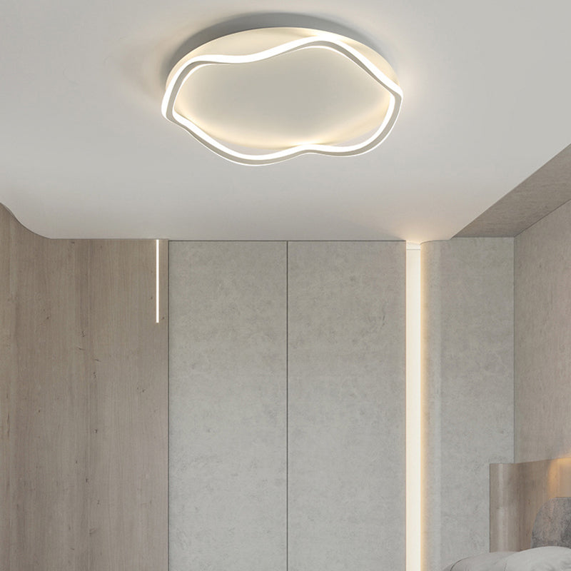 Single Modernism Flush Mount Lighting LED Ceiling Light for Bedroom