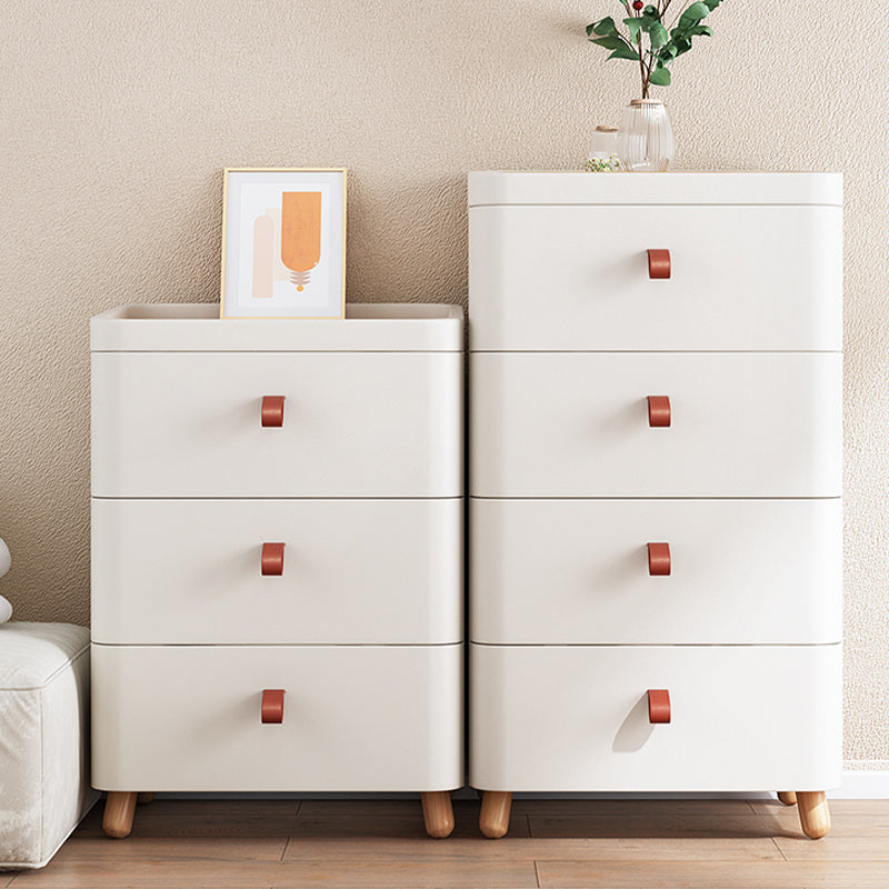 Scandinavian Kids Dressers White Dresser for Kids with Drawers