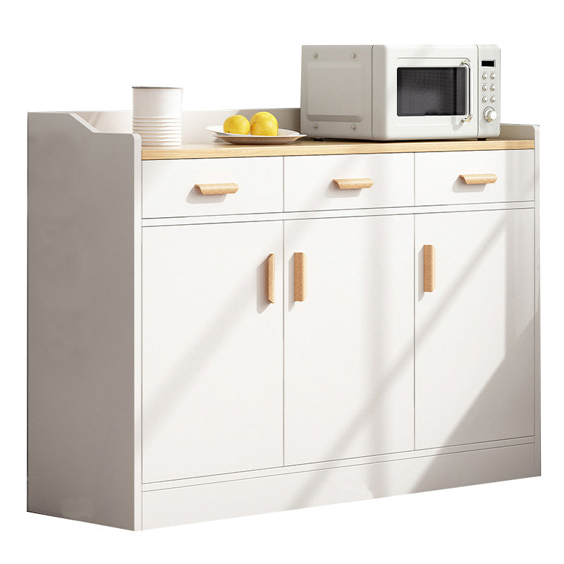 Wood Side Board Modern Style Sideboard with Cabinets and Drawers