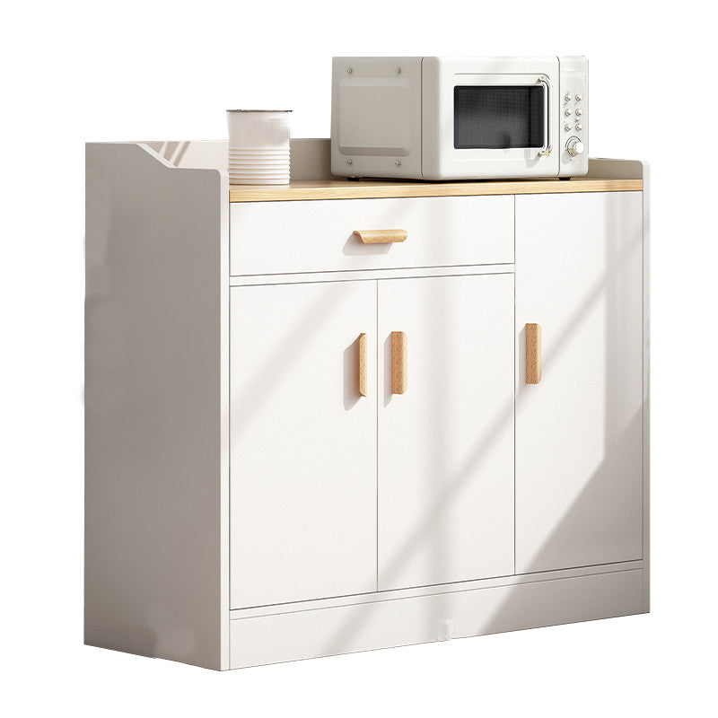 Wood Side Board Modern Style Sideboard with Cabinets and Drawers