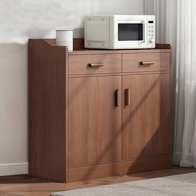 Wood Side Board Modern Style Sideboard with Cabinets and Drawers