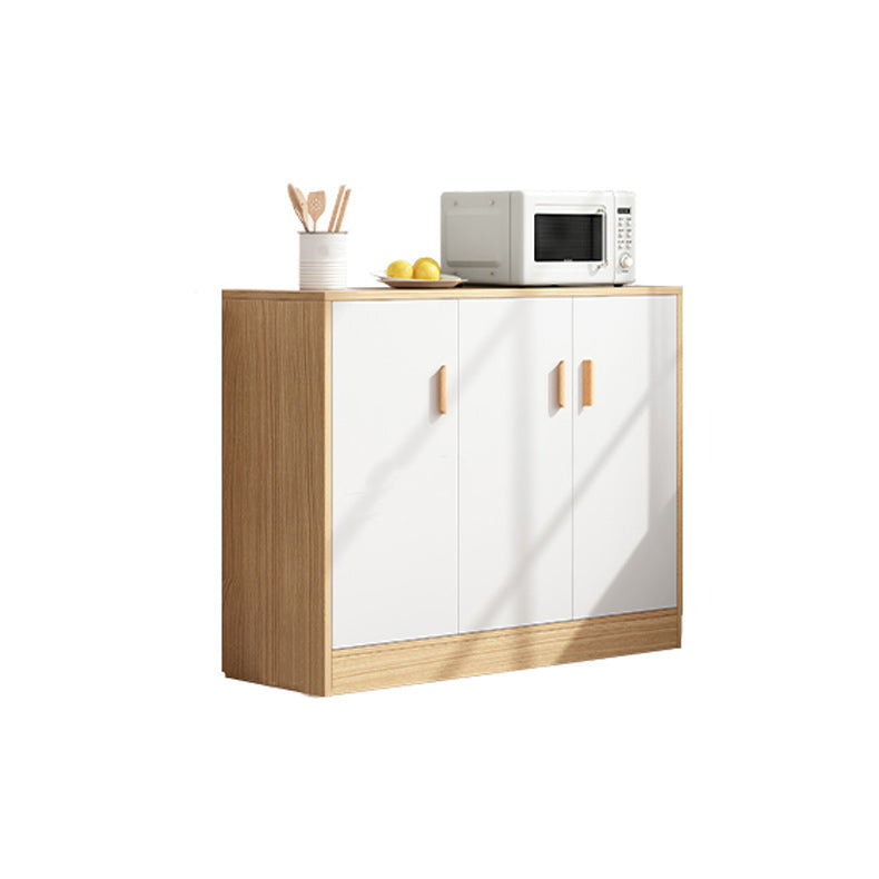 Wood Side Board Modern Style Sideboard with Cabinets and Drawers