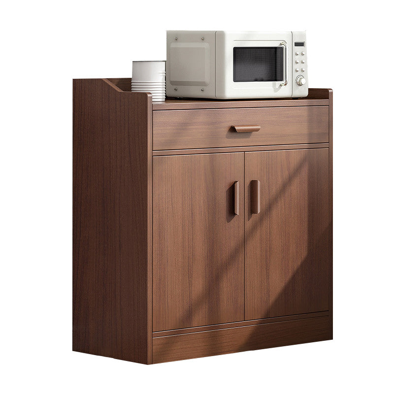 Wood Side Board Modern Style Sideboard with Cabinets and Drawers