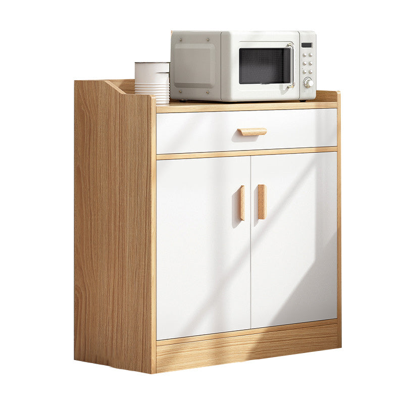 Wood Side Board Modern Style Sideboard with Cabinets and Drawers