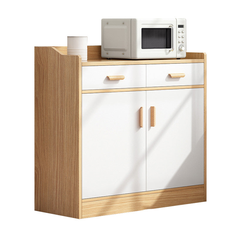 Wood Side Board Modern Style Sideboard with Cabinets and Drawers