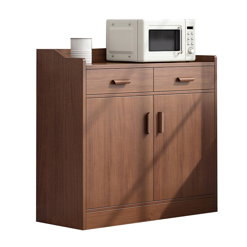 Wood Side Board Modern Style Sideboard with Cabinets and Drawers