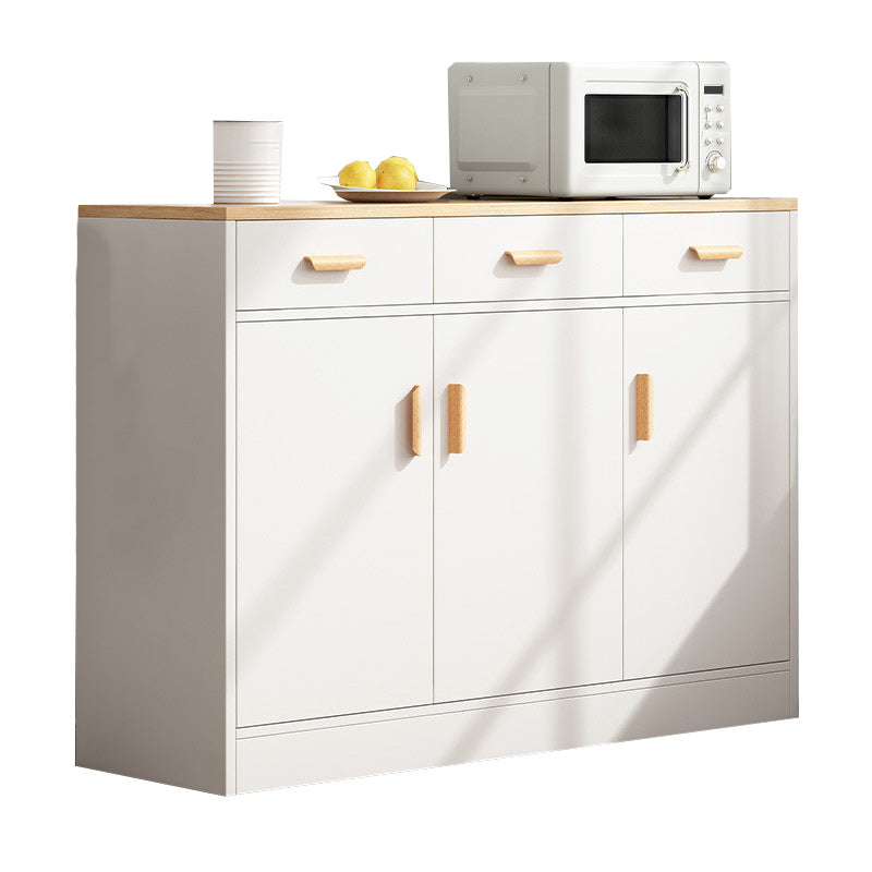 Wood Side Board Modern Style Sideboard with Cabinets and Drawers