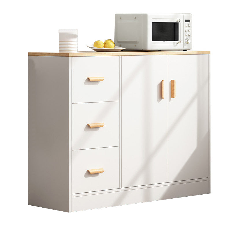 Wood Side Board Modern Style Sideboard with Cabinets and Drawers